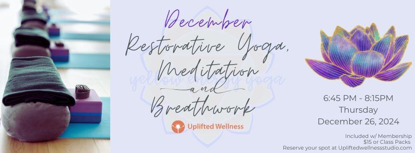 Restorative Yoga Gathering