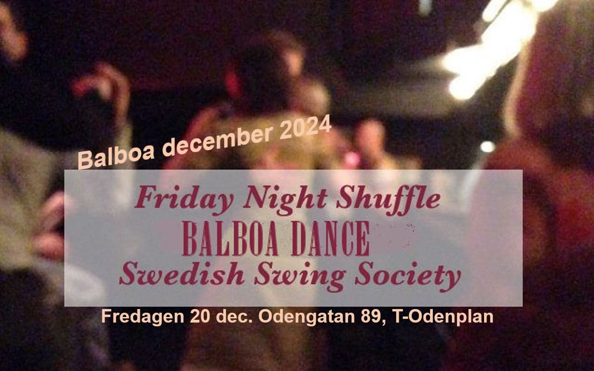 Friday Night Shuffle december 2024