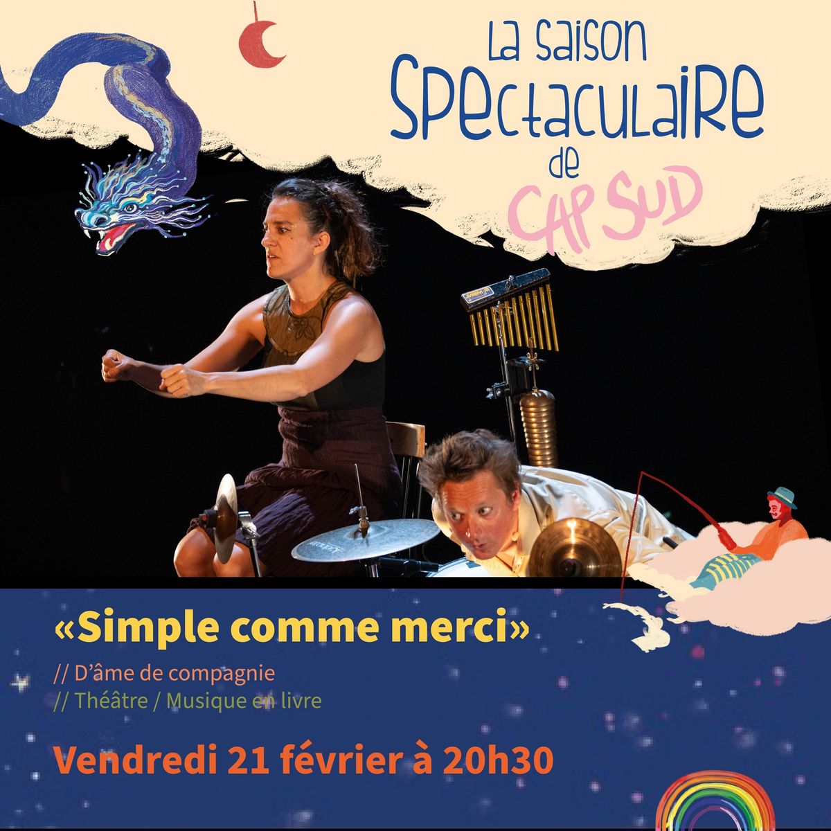 Simple comme merci \/ Th\u00e9\u00e2tre \/ Musique en live