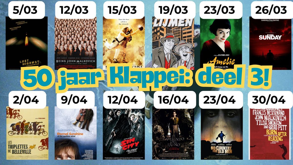 50 jaar Klappei in 50 films - deel. 3