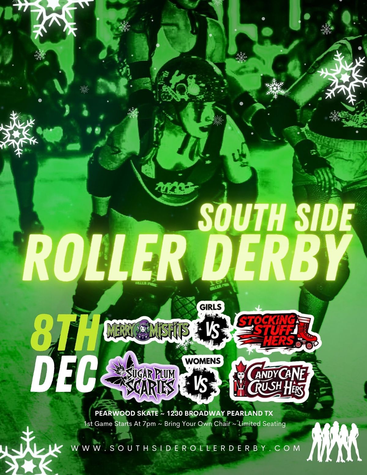 Roller Derby Game - Winter War On Wheels 