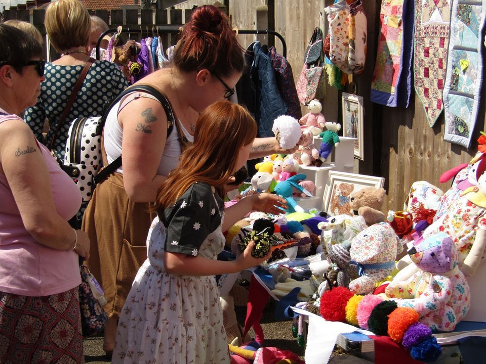 Tithe Barn Craft Fair King Charles III Celebration High Street Market at Tithe Barn ...