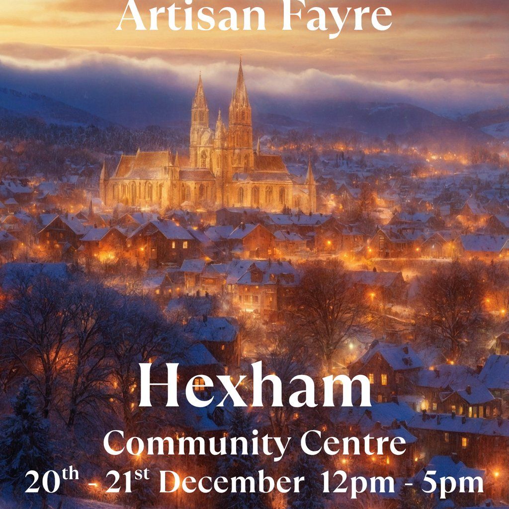 Hexham Community Centre - Christmas Artisan Fayre