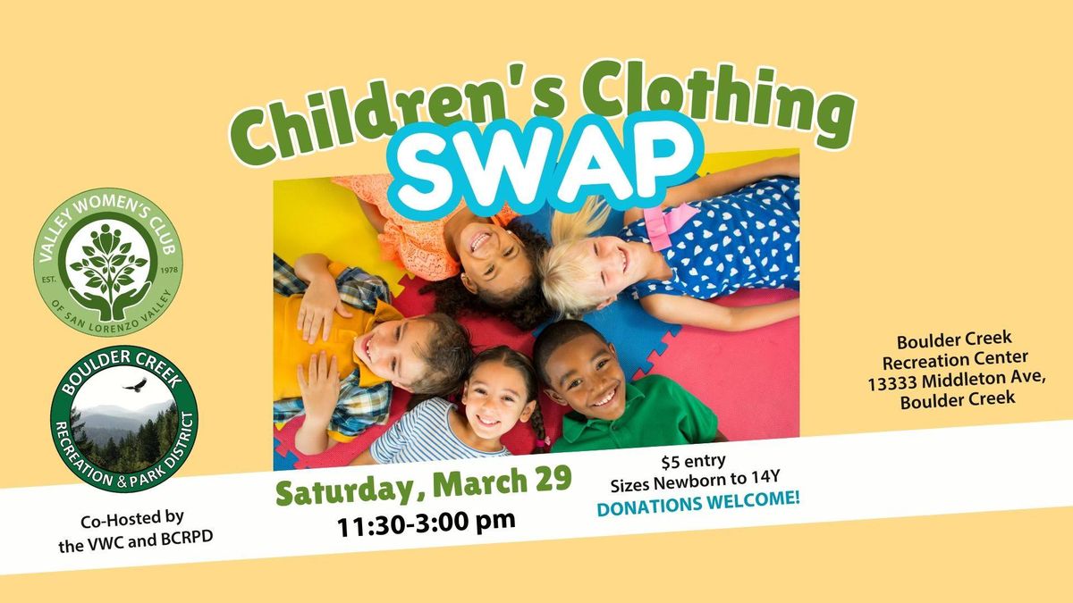 Children\u2019s Clothing Swap