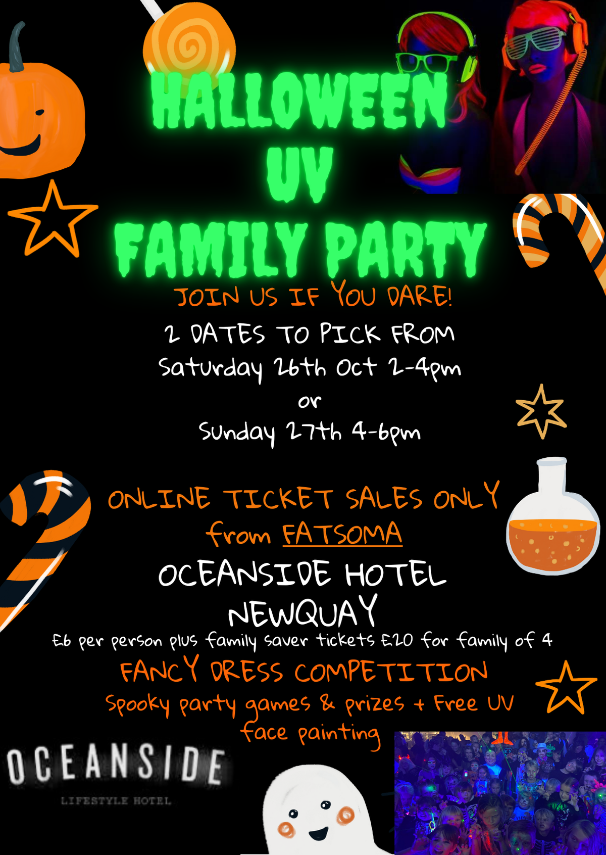 Halloween UV Family Party