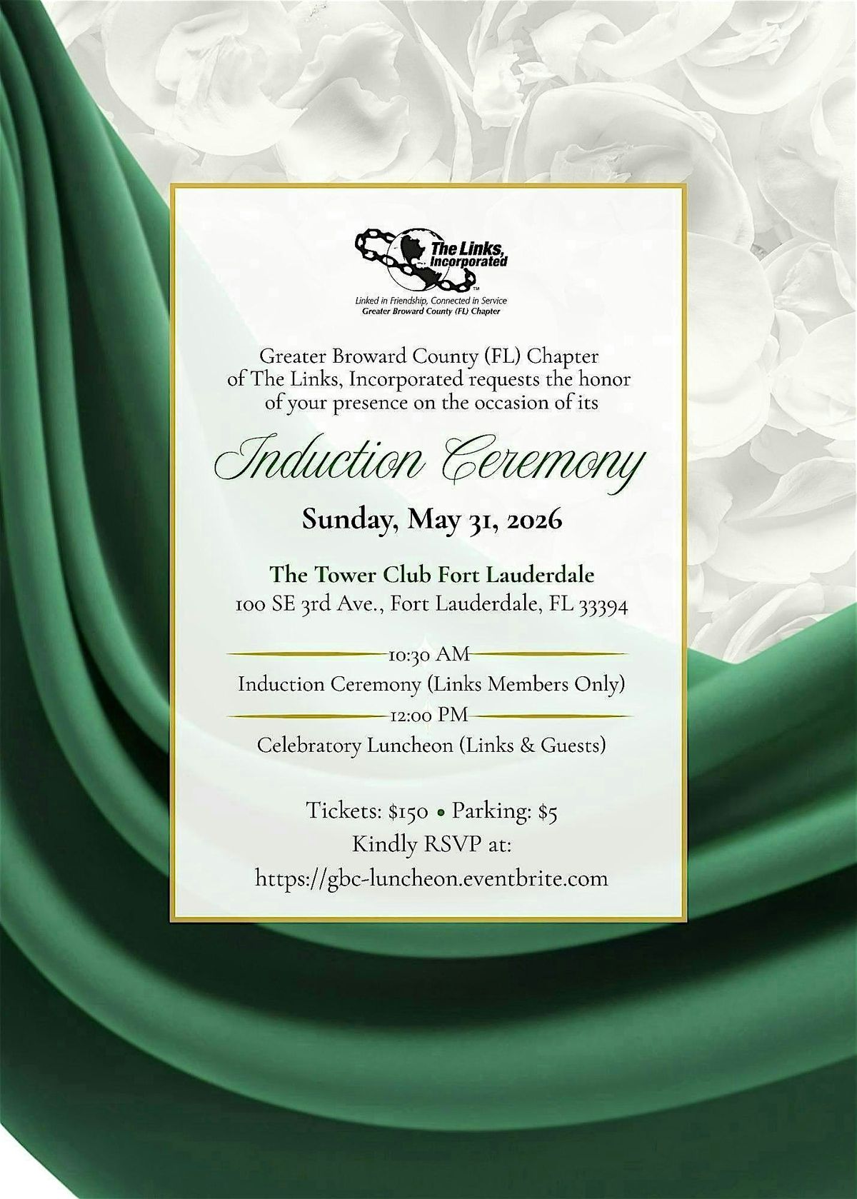 New Member Induction Ceremony and Luncheon