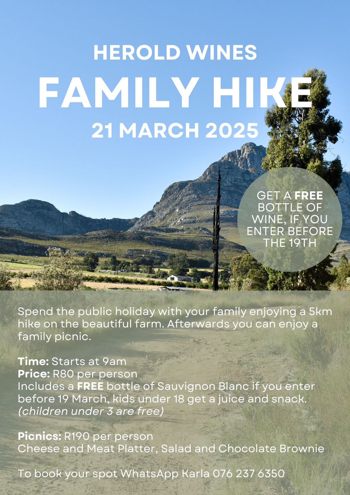 Human Rights Day Family Hike & Picnic