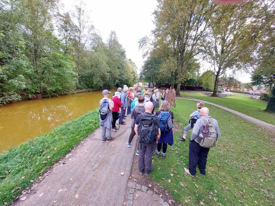 Celebrating James Brindley canal walk