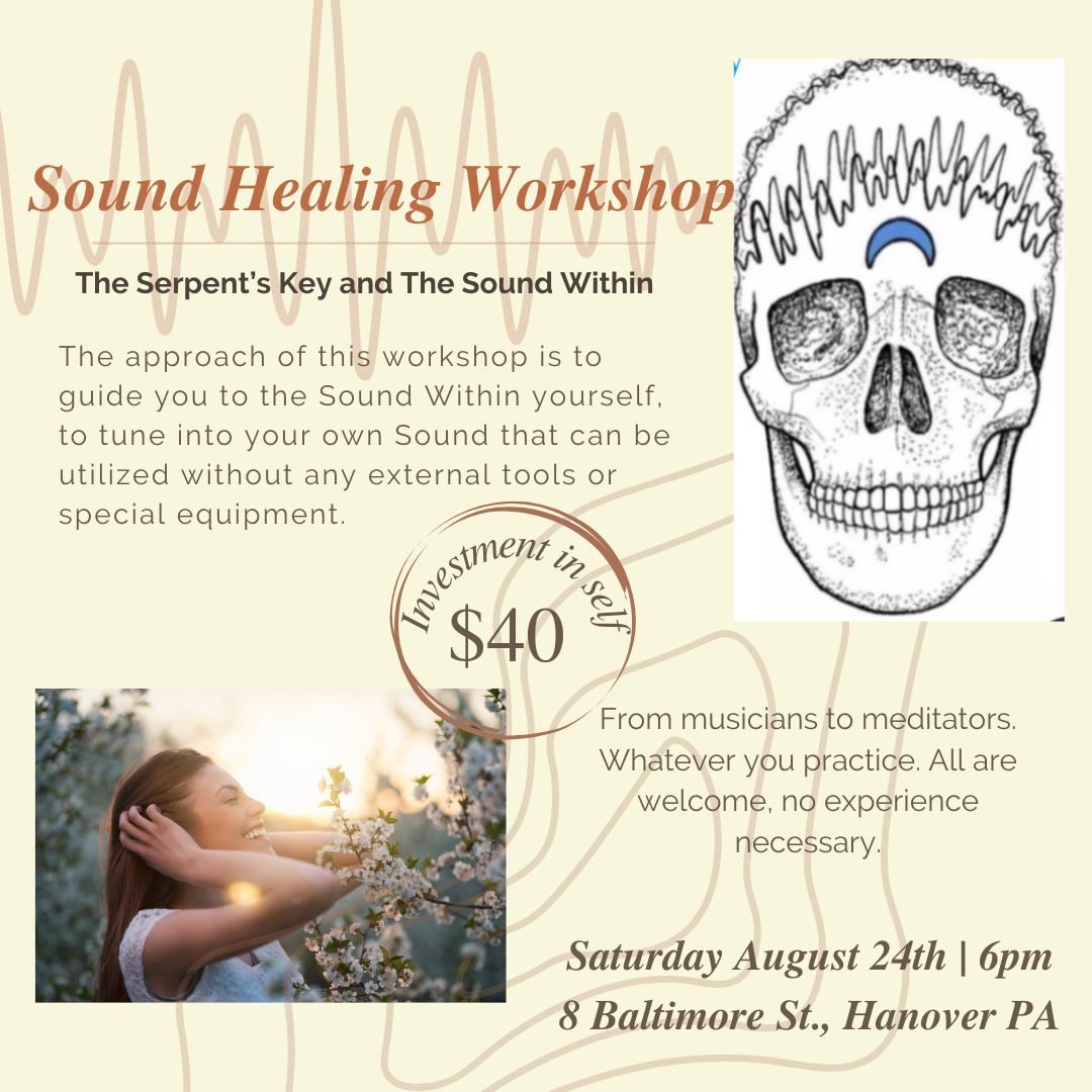 Sound Healing Workshop with The Sound Within 