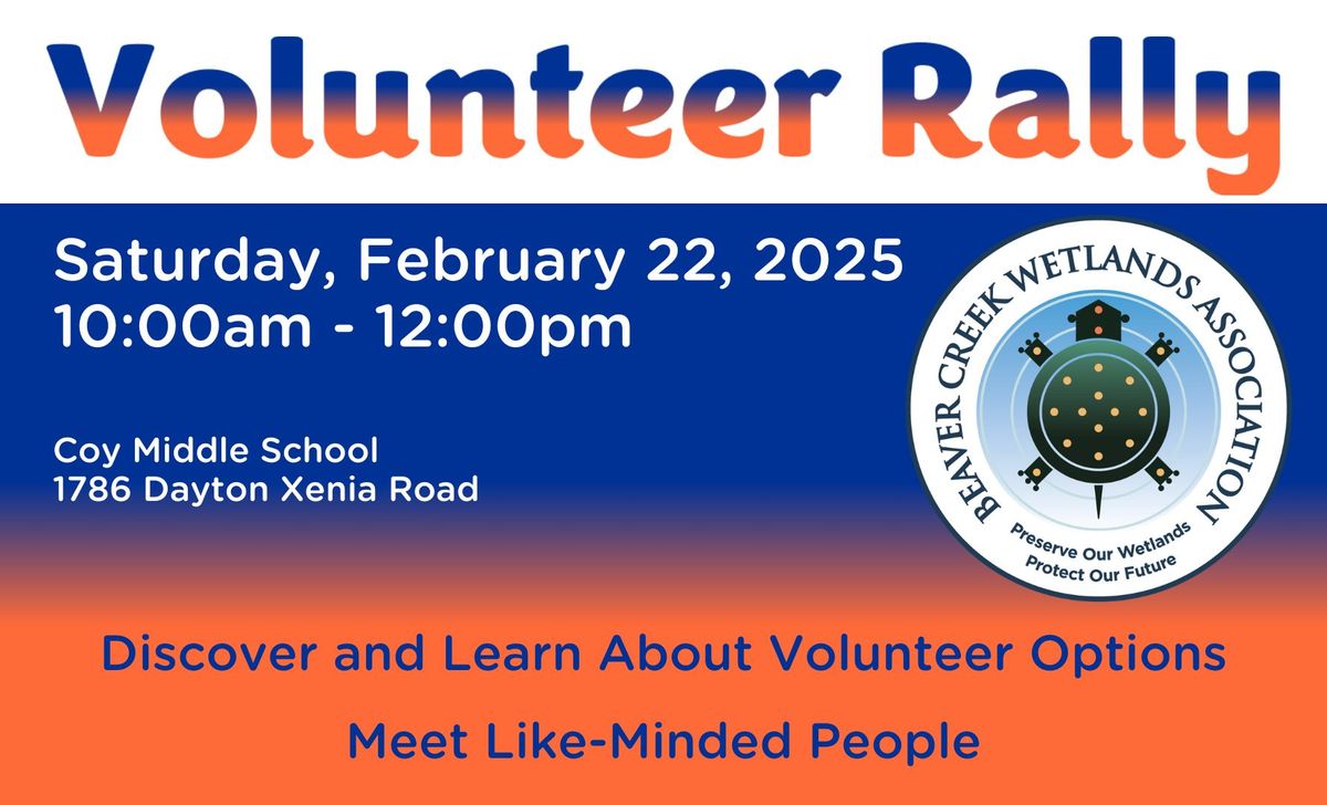 BCWA Volunteer Rally