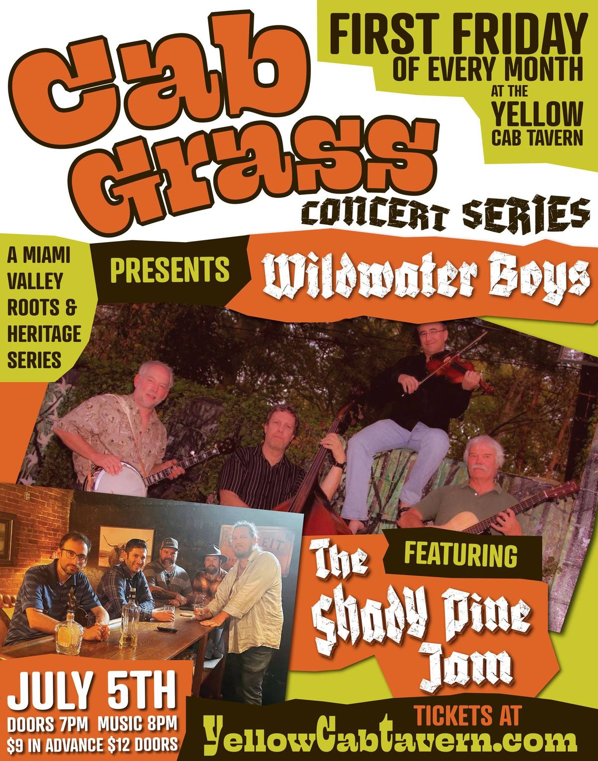 Wildwater Boys - Cab Grass Concert Series - July 5th