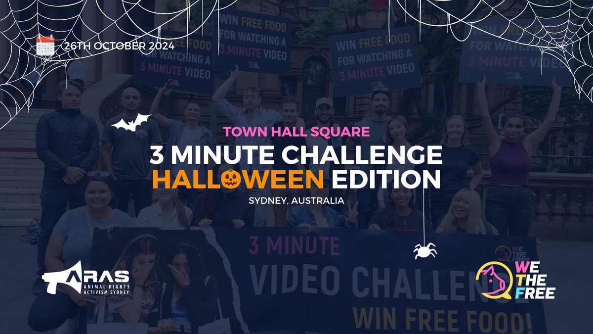 \ud83c\udf83 WTF 3 Minute Challenge - Halloween Edition | Sydney, Australia | 26th October 2024