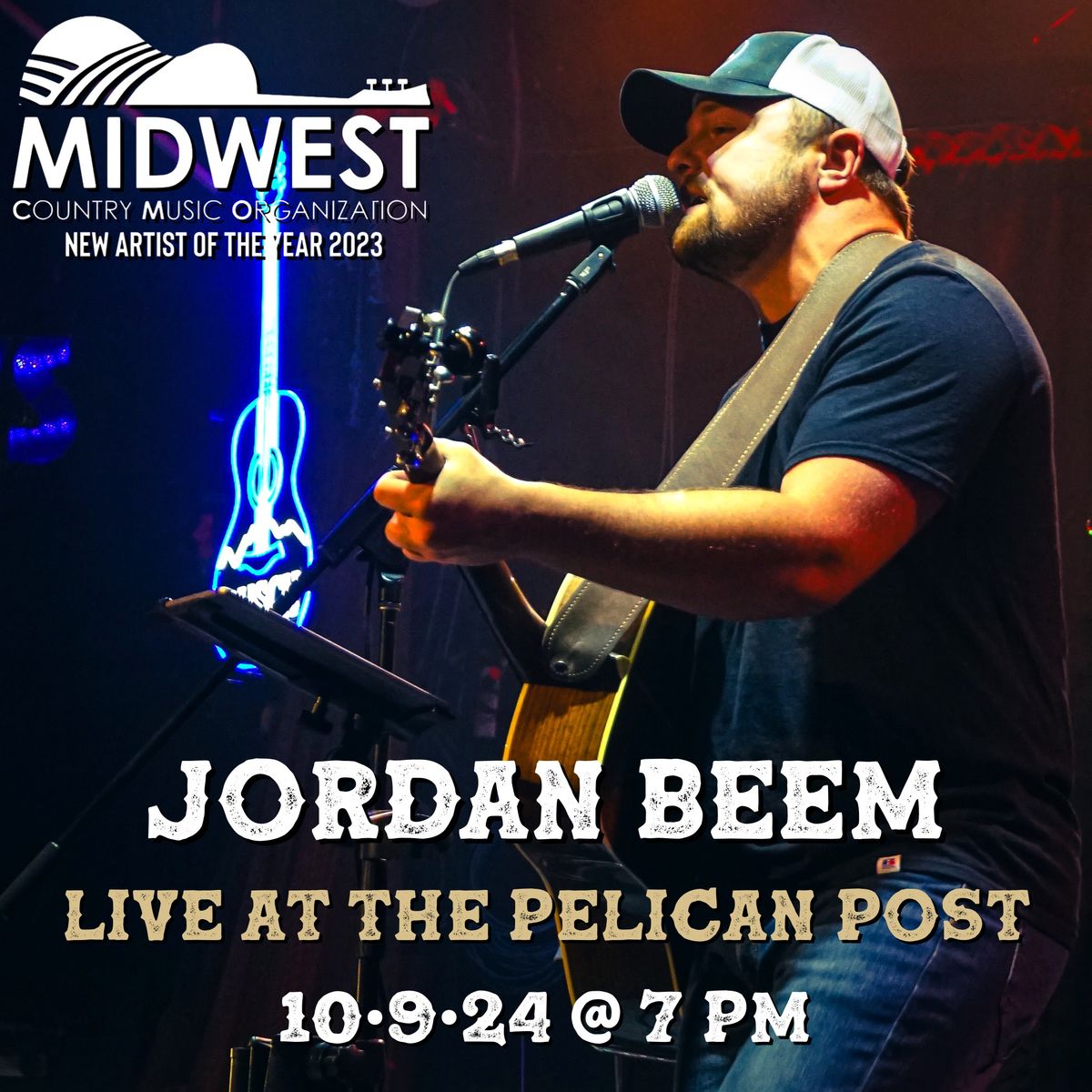 Jordan Beem live at The Pelican Post!