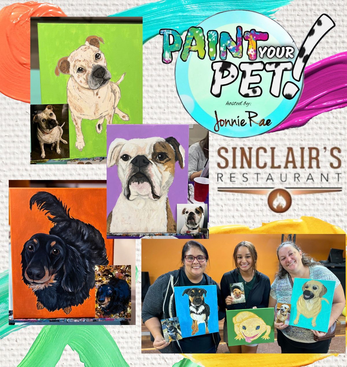 Paint Your Pet at Sinclair\u2019s!