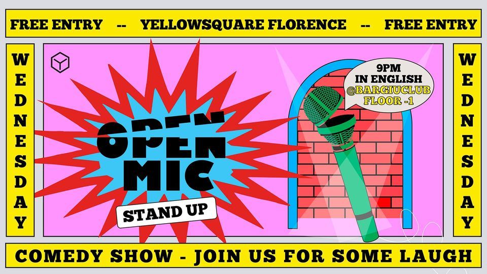 Stand Up Comedy Show | Open mic in english