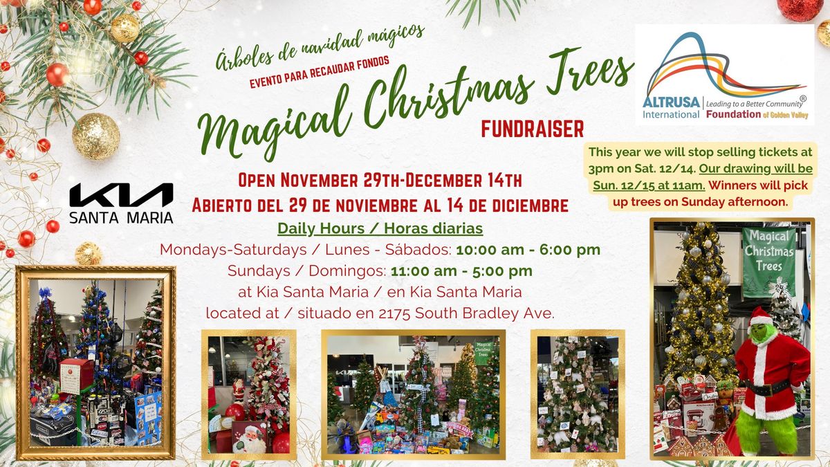 Magical Christmas Trees Fundraiser