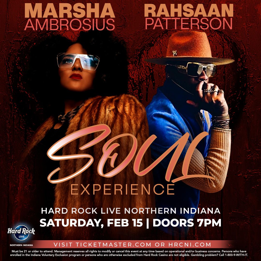 Soul Experience: Marsha Ambrosius & Rahsaan Patterson