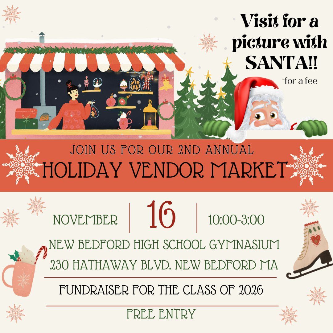 Holiday Vendor Fair sponsored by the Class of 2026