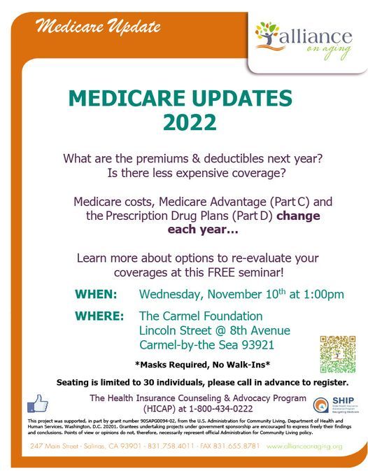 Medicare Updates 2022