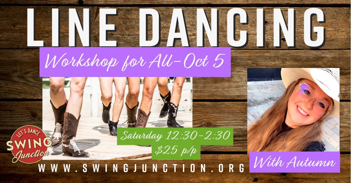 COUNTRY LINE DANCE - Workshop w\/Autumn Oct 5th