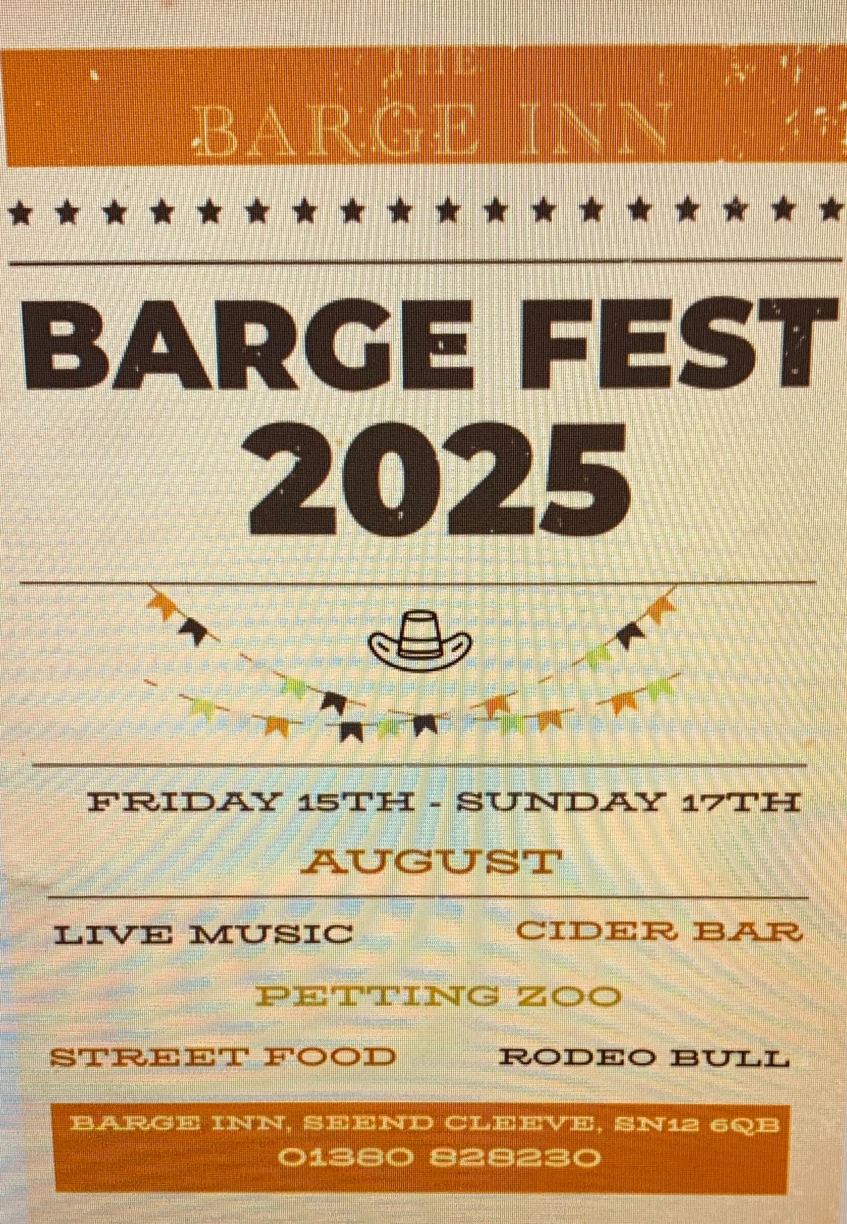 Barge Fest 2025