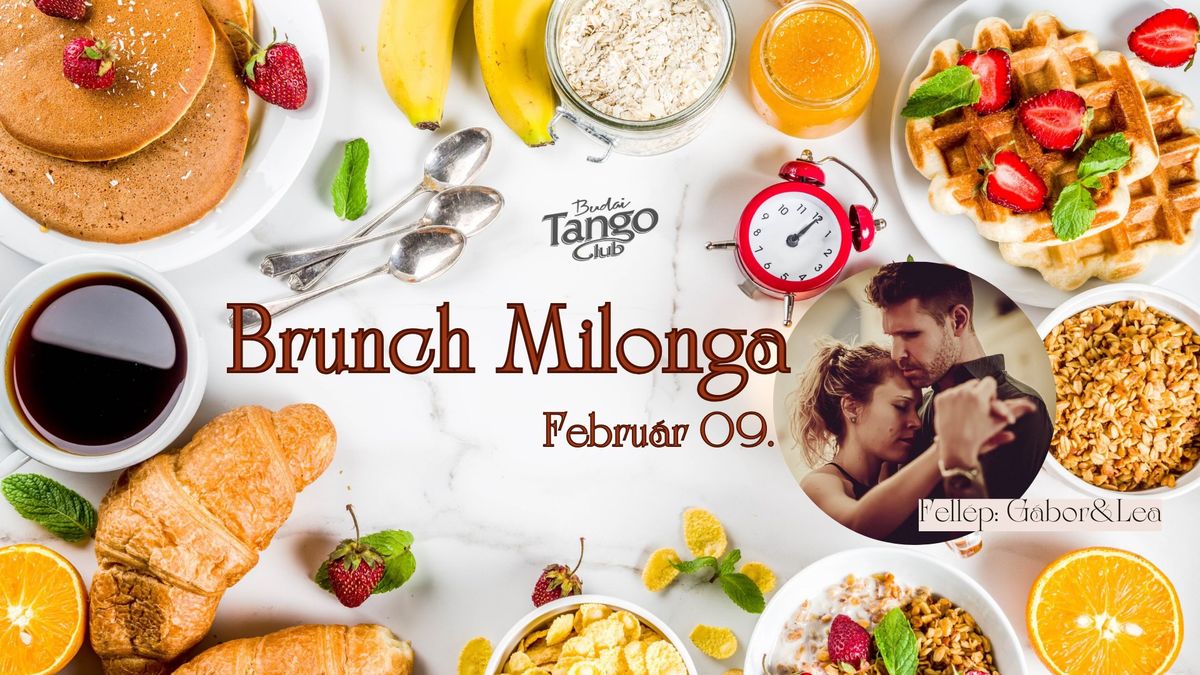 Febru\u00e1ri Brunch Milonga - G\u00e1bor \u00e9s Lea fell\u00e9p\u00e9s\u00e9vel