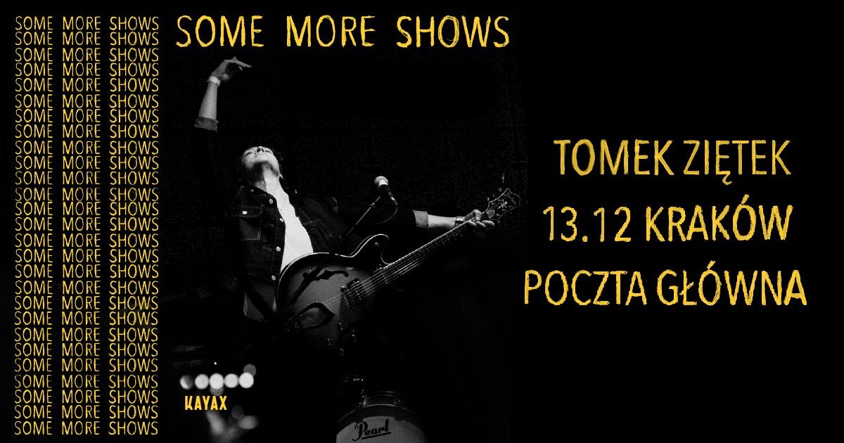 TOMEK ZI\u0118TEK | Krak\u00f3w - Poczta G\u0142\u00f3wna | 13.12