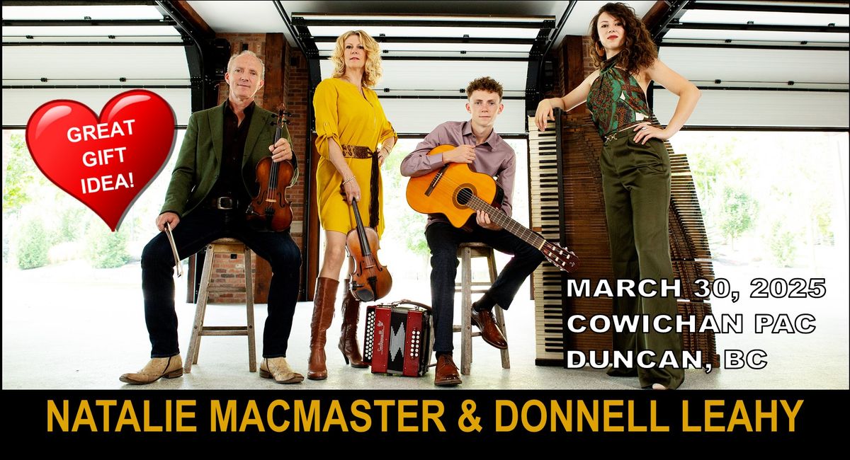 NATALIE MACMASTER AND DONNELL LEAHY - THE FOUR ON THE FLOOR TOUR