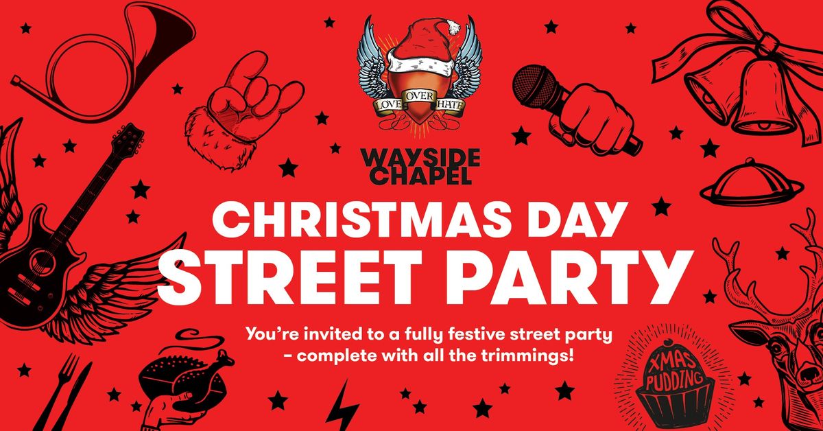 Wayside Chapel Christmas Day Street Party