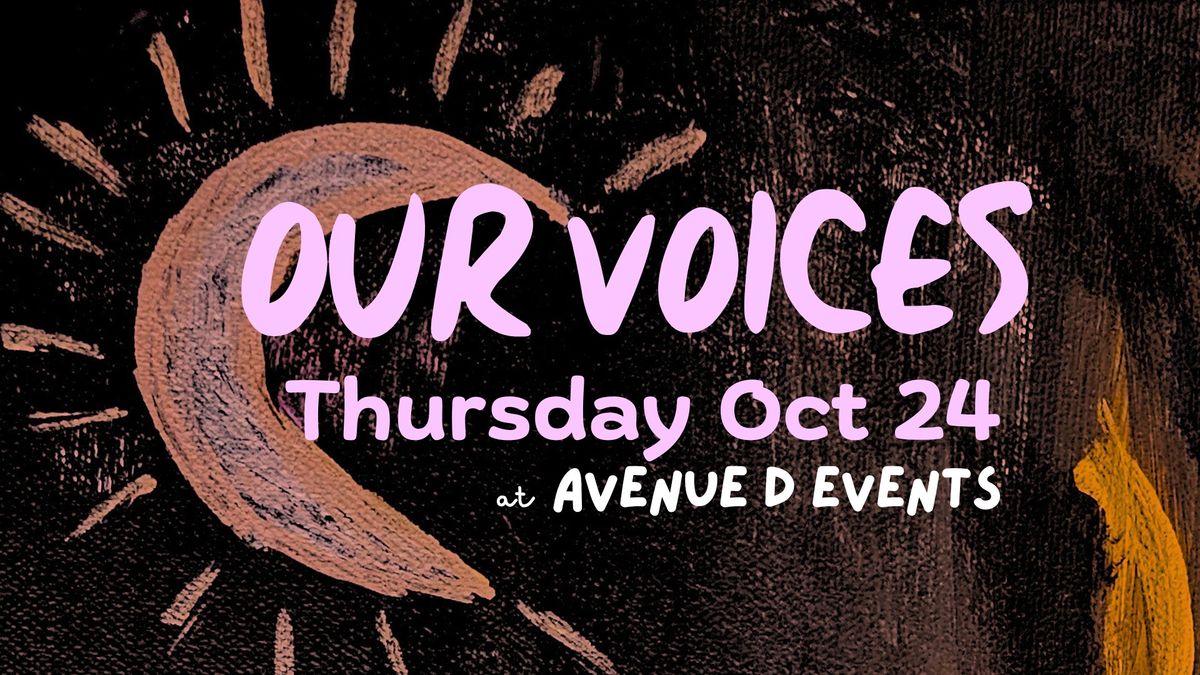 InToto's Annual "Our Voices" Community Arts Showcase!