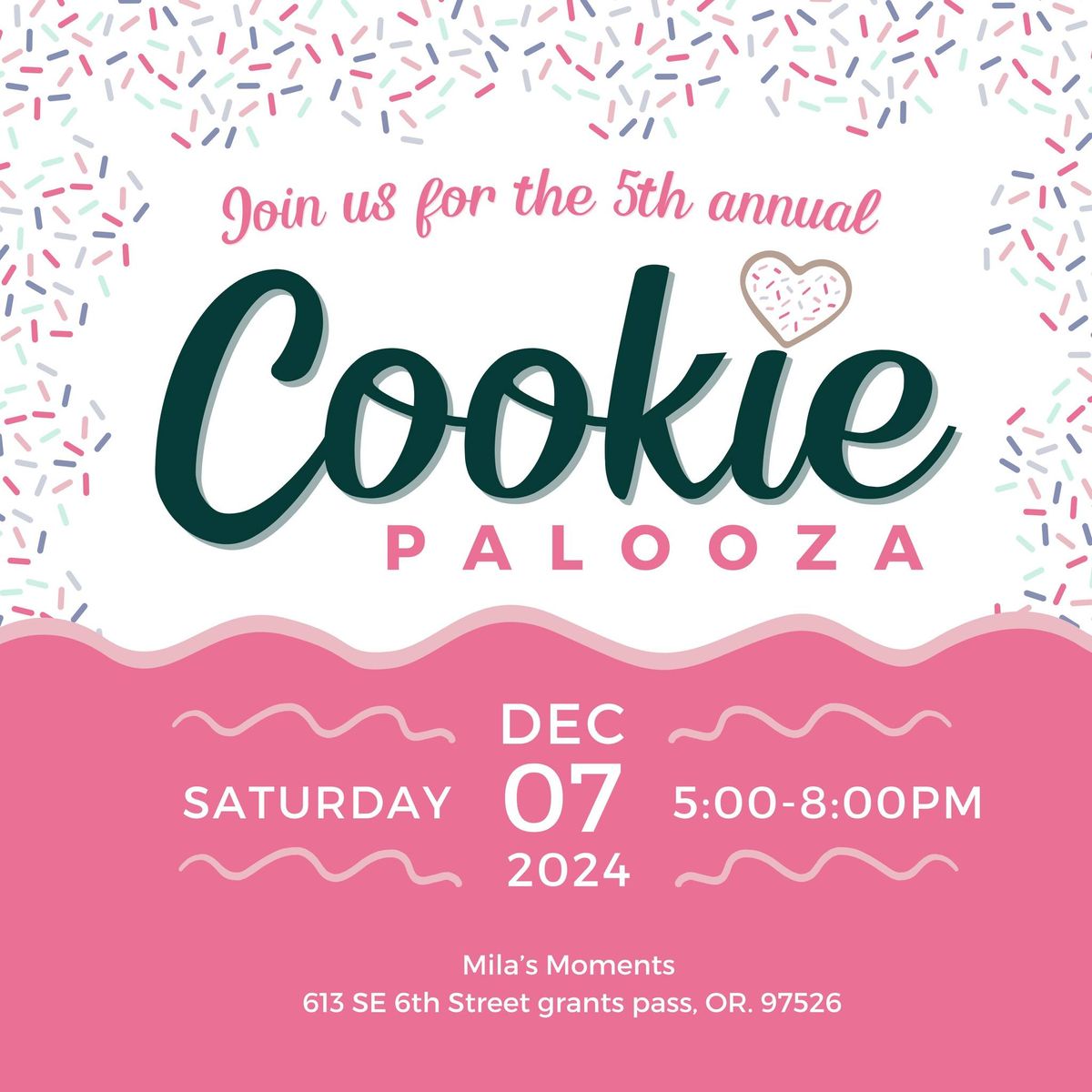 5th Annual Cookie Palooza Extravaganza!