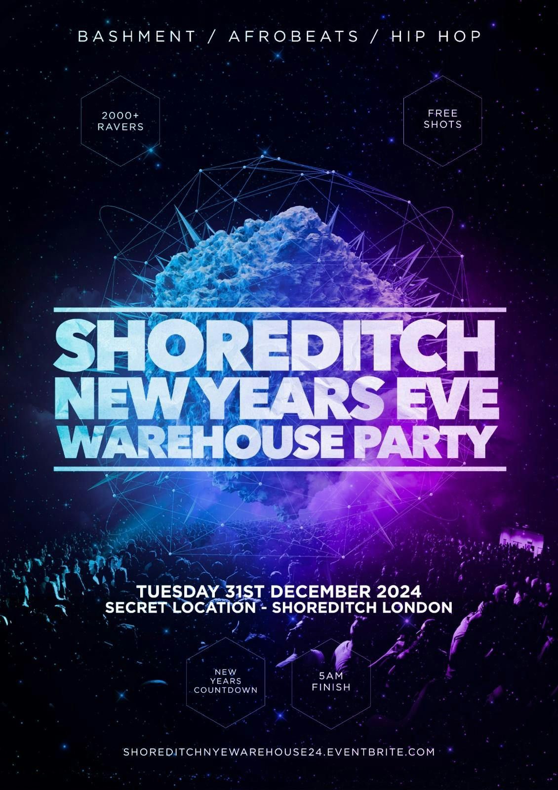 Shoreditch New Year's Eve Warehouse Party