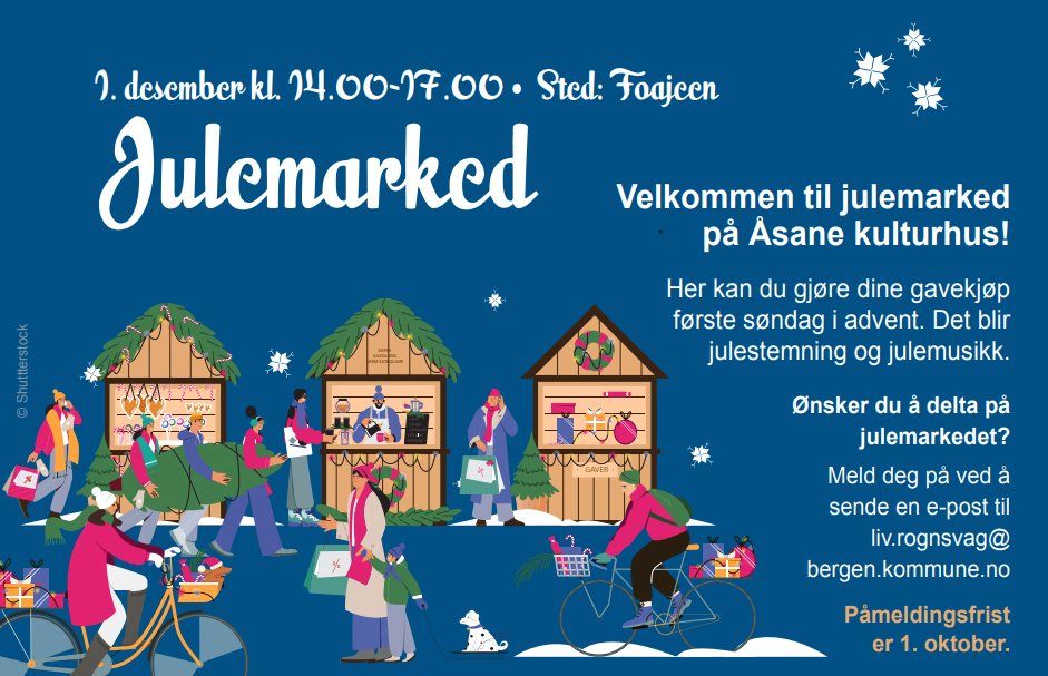 Julemarked p\u00e5 \u00c5sane Kulturhus