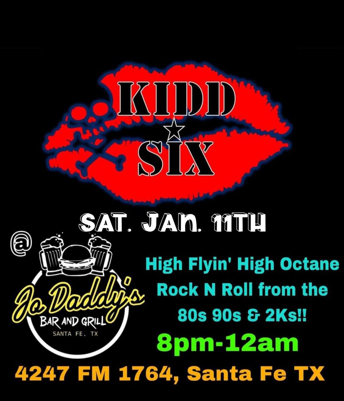 KIDD SIX @ JoDaddy's Bar & Grill