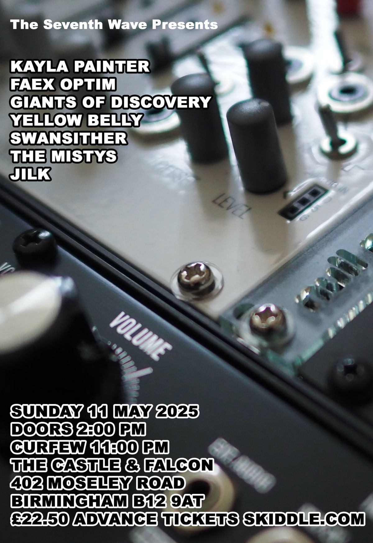 Kayla Painter + Faex Optim + Giants Of Discovery + Yellow Belly + Swansither + The Mistys + Jilk