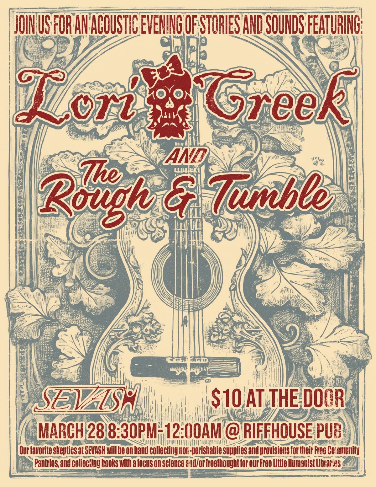 AN ACOUSTIC EVENING OF STORIES AND SOUNDS WITH LORI CREEK AND THE ROUGH & TUMBLE