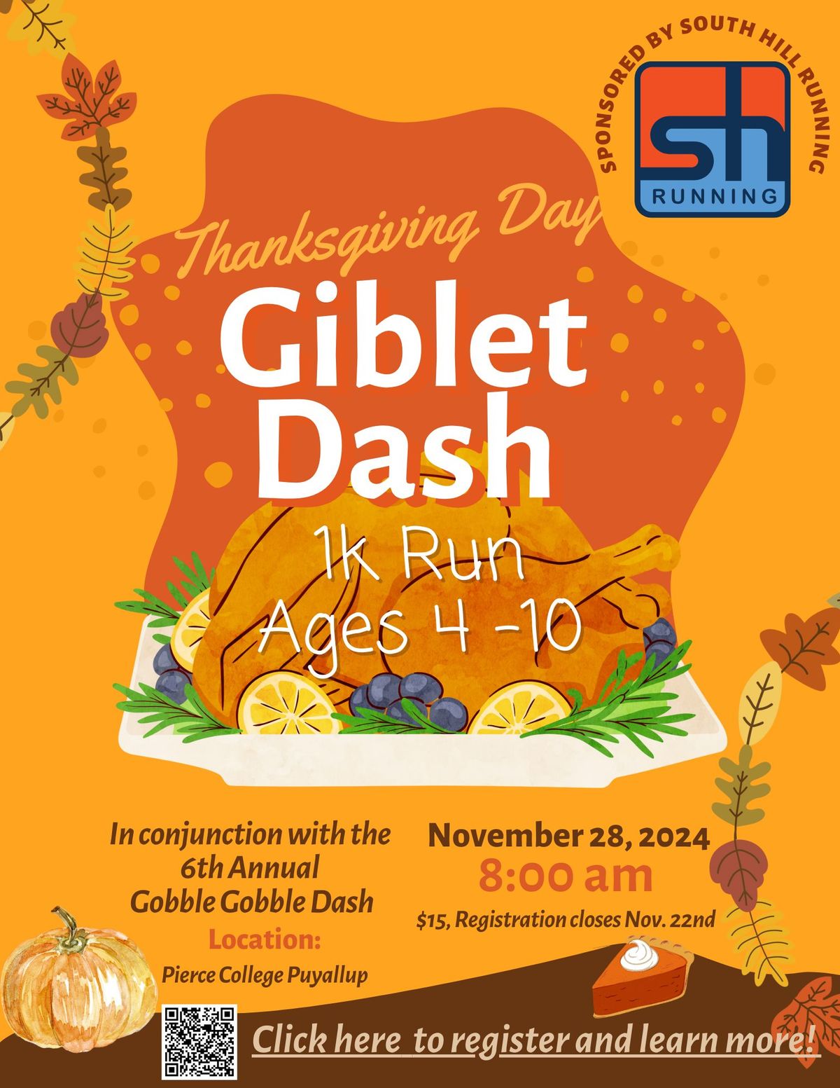 Giblet Dash- 1k Youth Fun Run