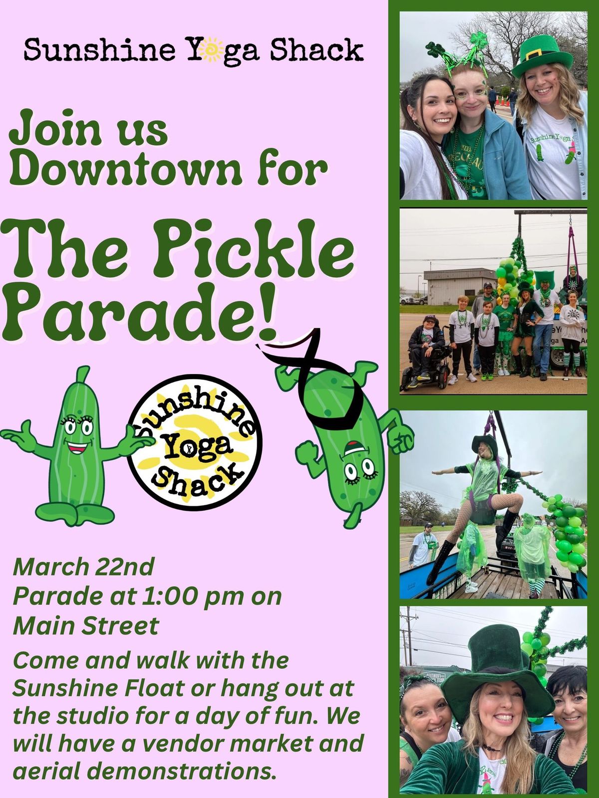 14th Annual Pickle Parade & Vendor Market