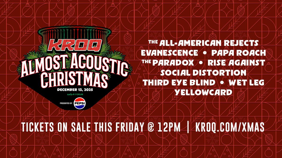 KROQ Almost Acoustic Christmas with The All-American Rejects