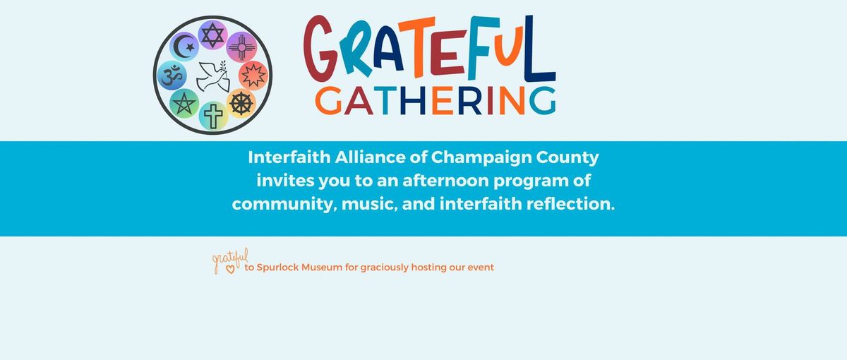 Interfaith Alliance Grateful Gathering