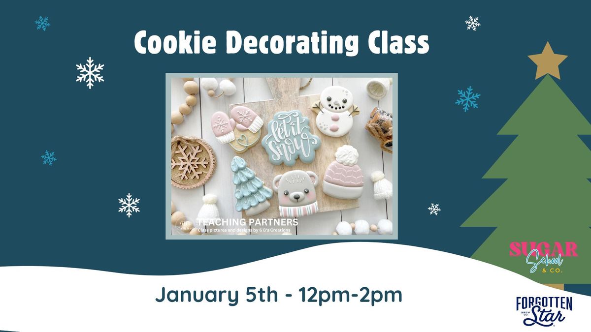 Winter Cookie Decorating at Forgotten Star Brewing