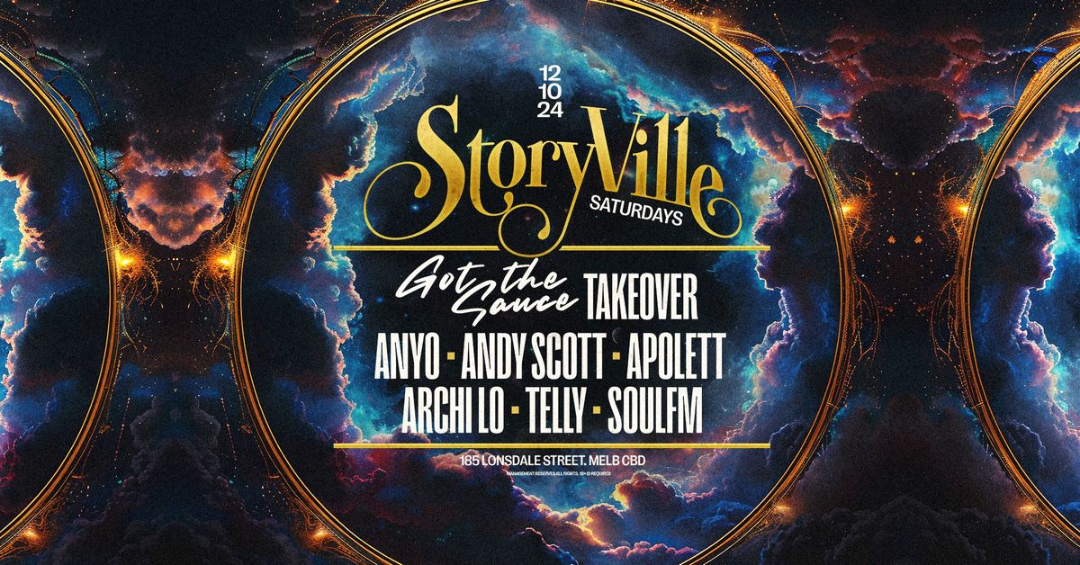 StoryVille Saturdays \/\/ 12th October