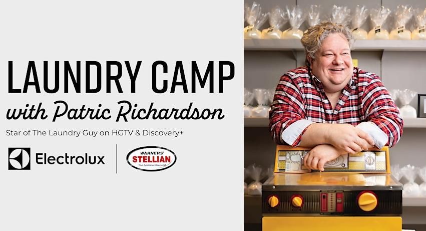 Laundry Camp with Patric Richardson