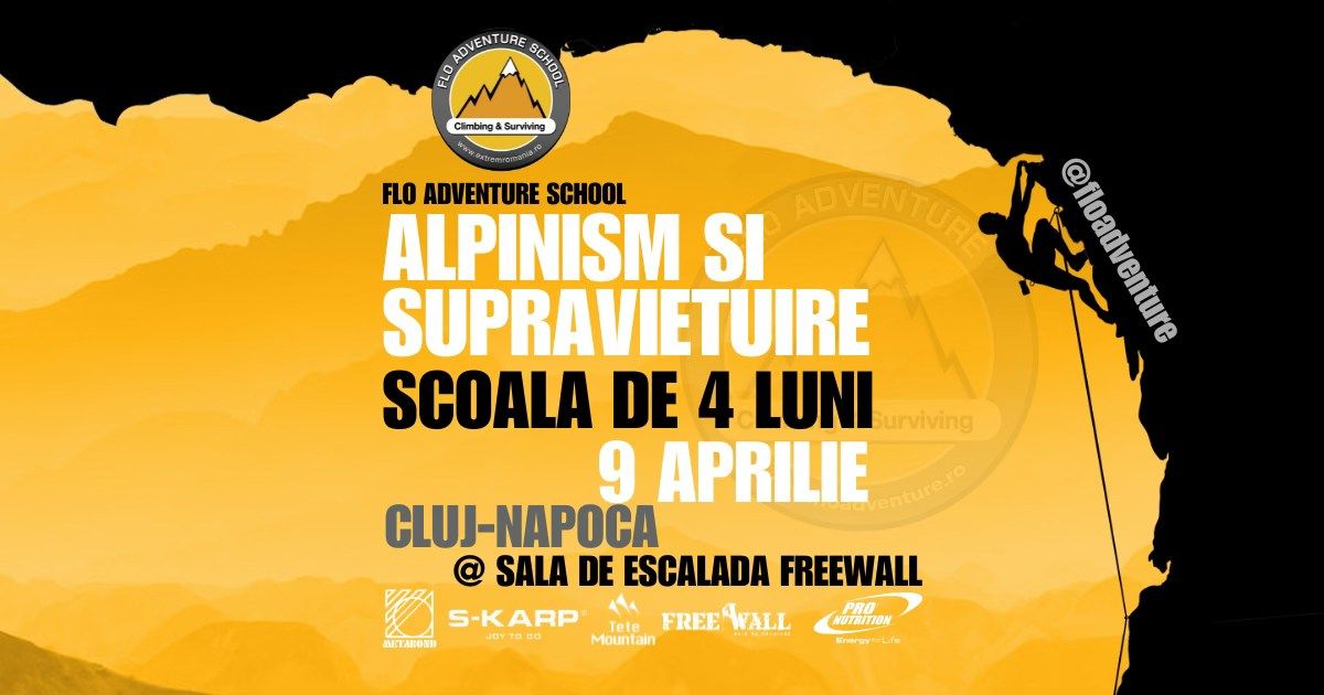 \u0218coala de alpinism si supravie\u021buire - 4 luni