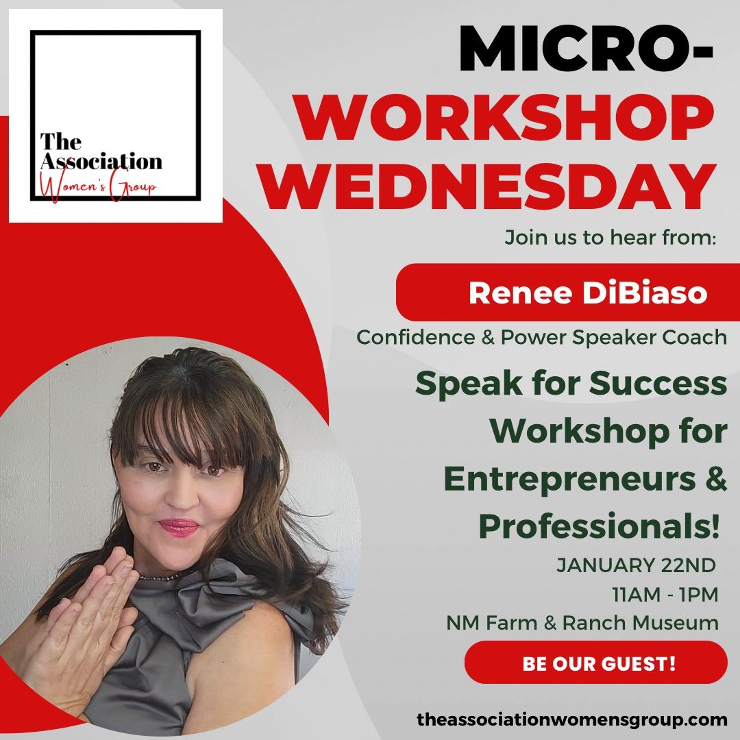 The Association\u2019s Micro-Workshop Wednesdays 