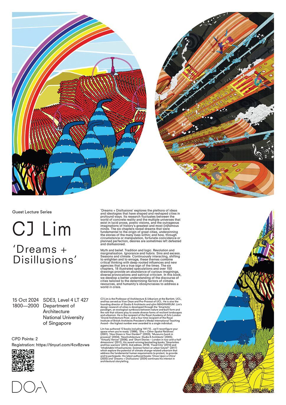 Guest Lecture by CJ Lim : \u2018Dreams + Disillusions\u2019