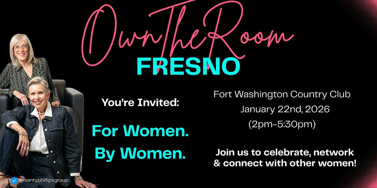 Own The Room: An Afternoon with Pam Santy & Gayle Phillips