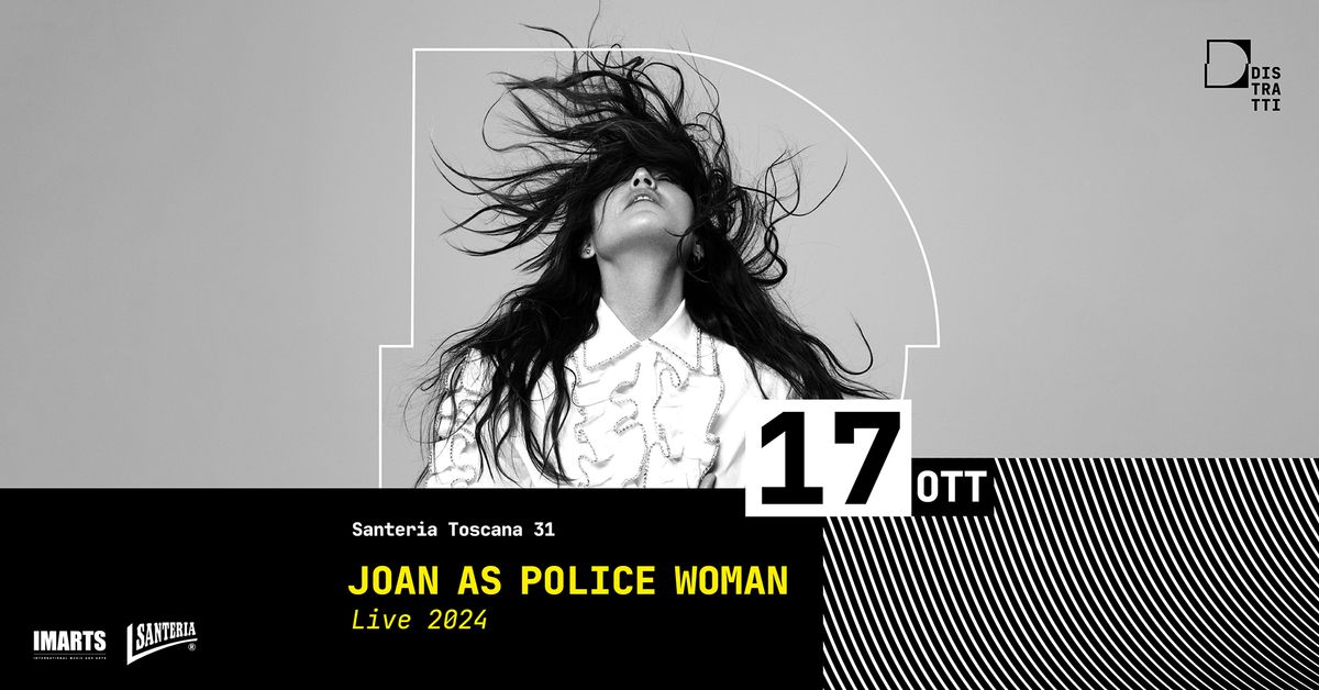 Joan As Police Woman\/Live 2024