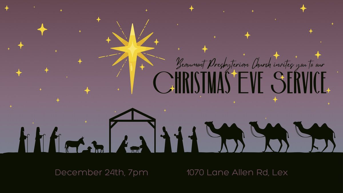 Christmas Eve at Beaumont Presbyterian Church