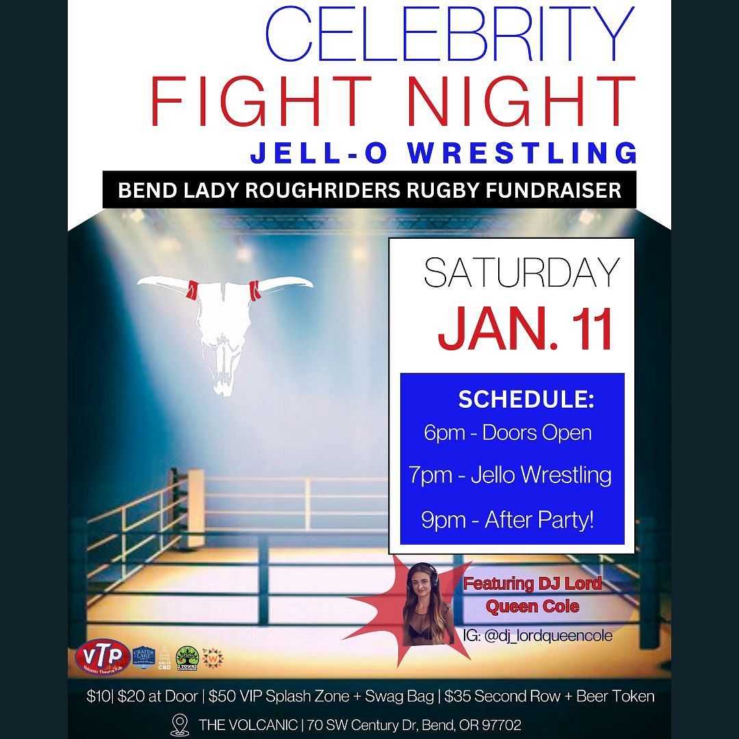 Celebrity Fight Night at Volcanic Theatre Pub